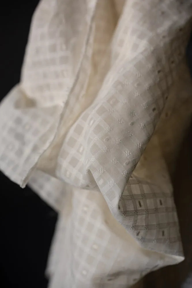 Drafts Sheer Natural Indian Cotton