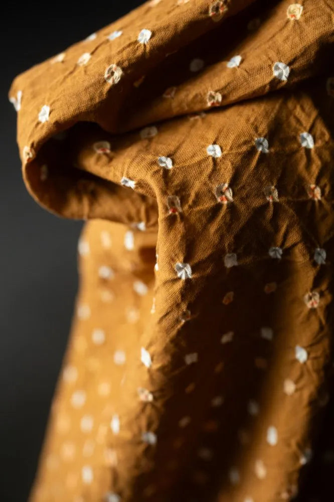 Garam Bandhani Cotton