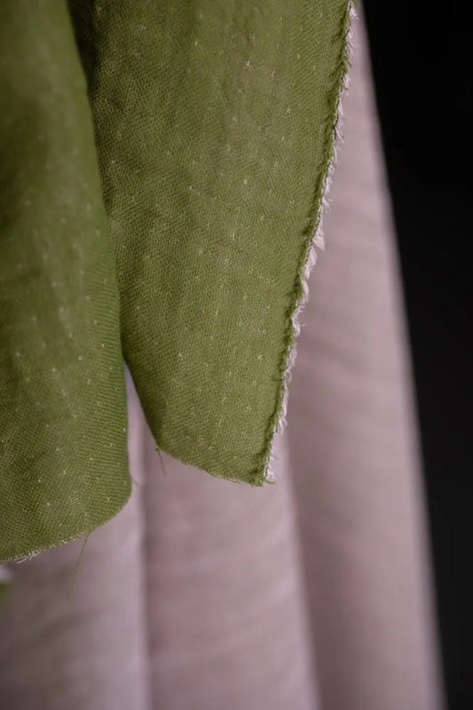 Melica Rose Cotton/Linen Double Gauze