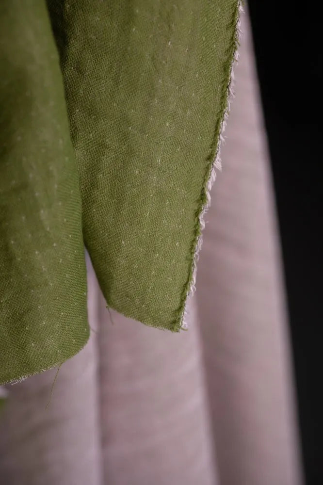 Melica Rose Cotton/Linen Double Gauze