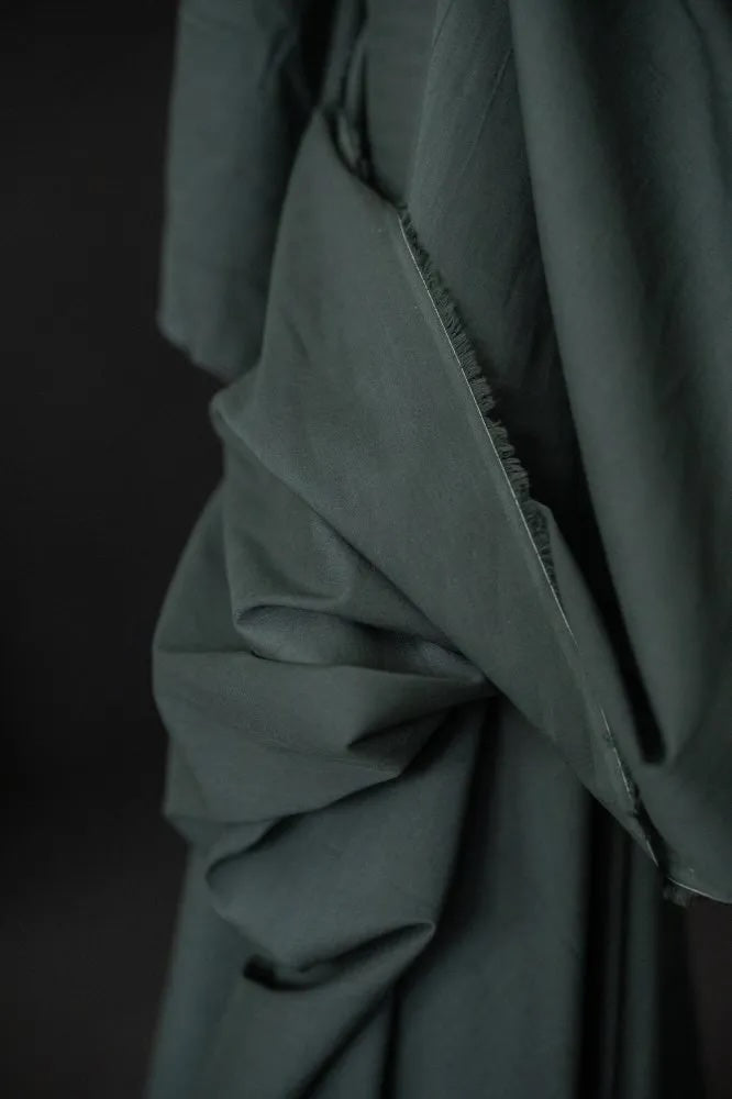 Nettie Green Cotton Voile