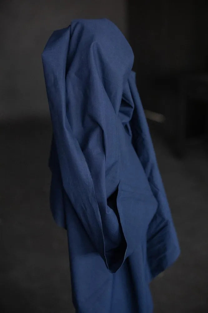Ocean Navy Handwoven Cotton by Merchant and Mills