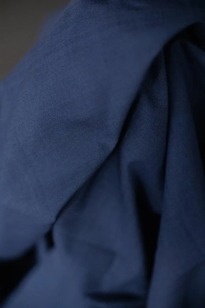 Ocean Navy Handwoven Cotton by Merchant and Mills