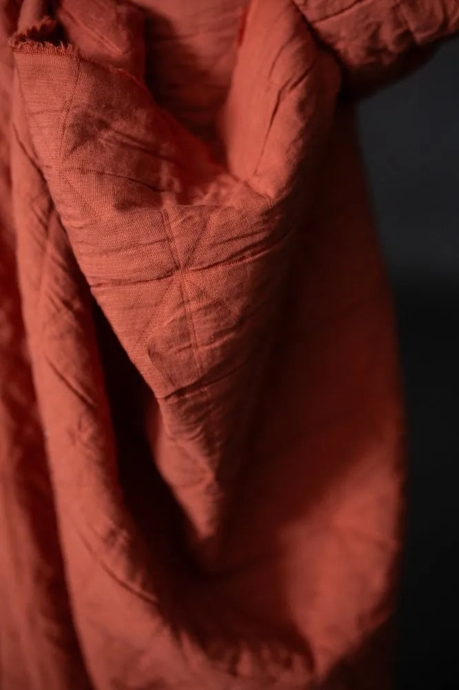 Orange Spritz Jacquard Cotton