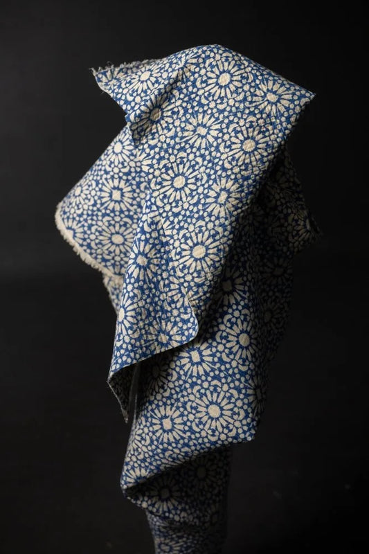 Papercut Blue Quilt Indian Cotton by Merchant & Mills