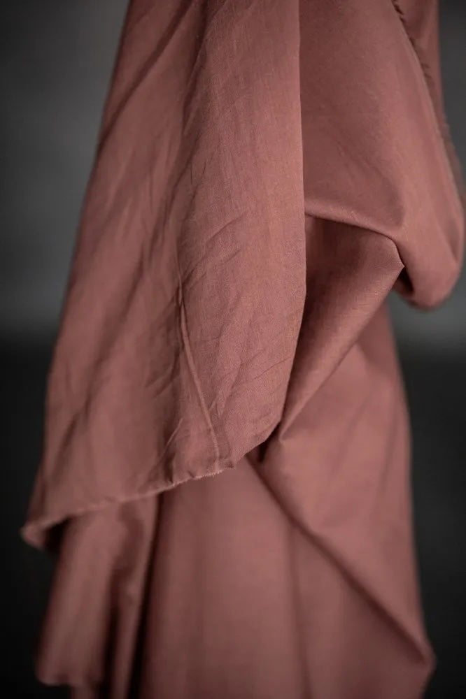 Rosewood Cotton Voile