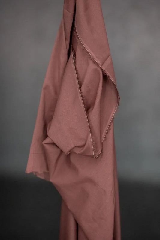 Rosewood Cotton Voile