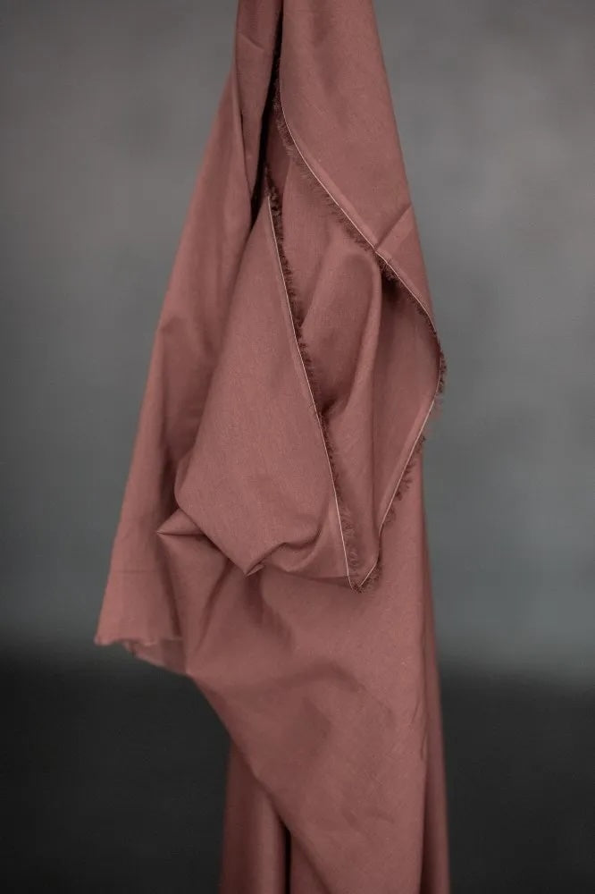 Rosewood Cotton Voile