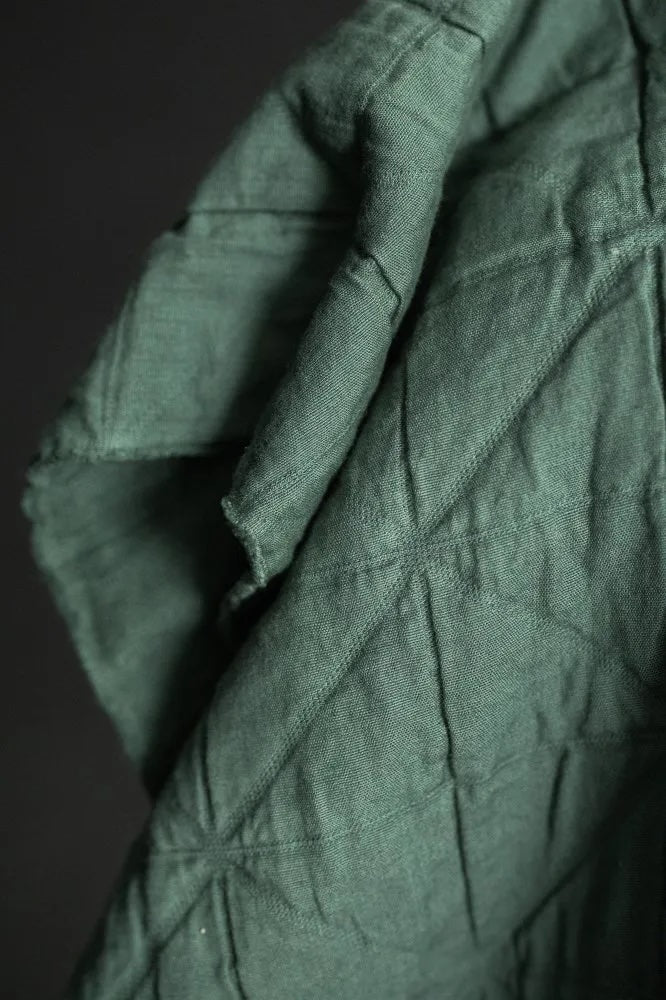 Viridian Jacquard Cotton