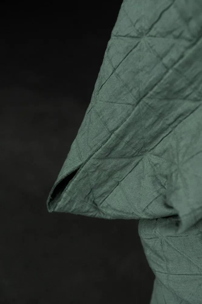 Viridian Jacquard Cotton