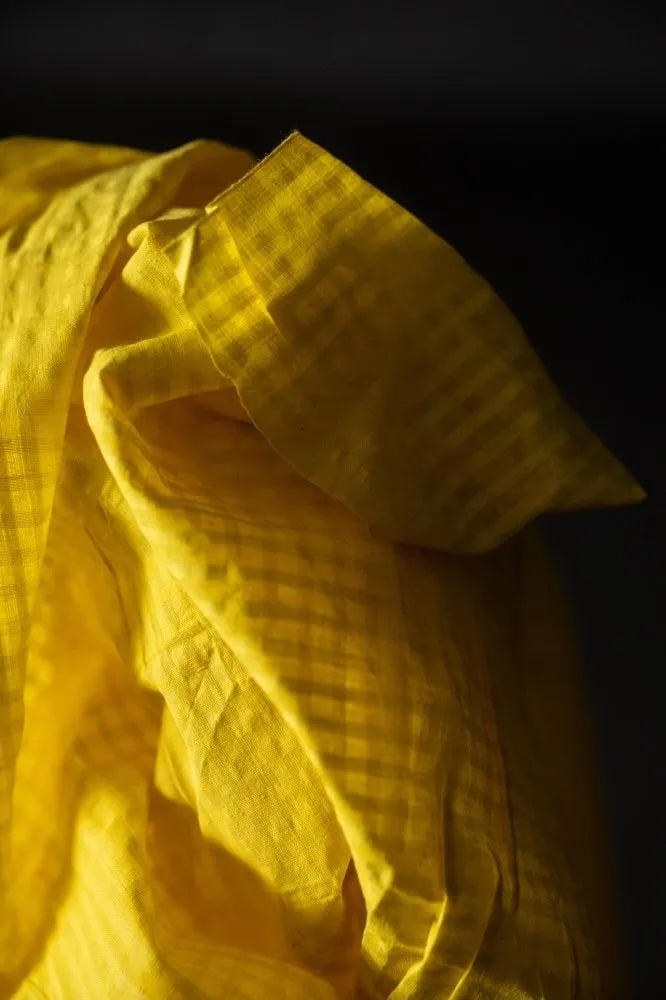 Zinnia Handwoven Cotton Check