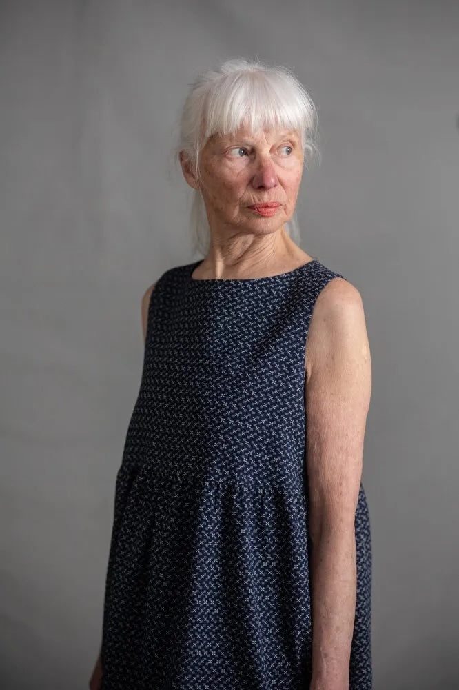 Sukoshi Indigo Organic Seersucker