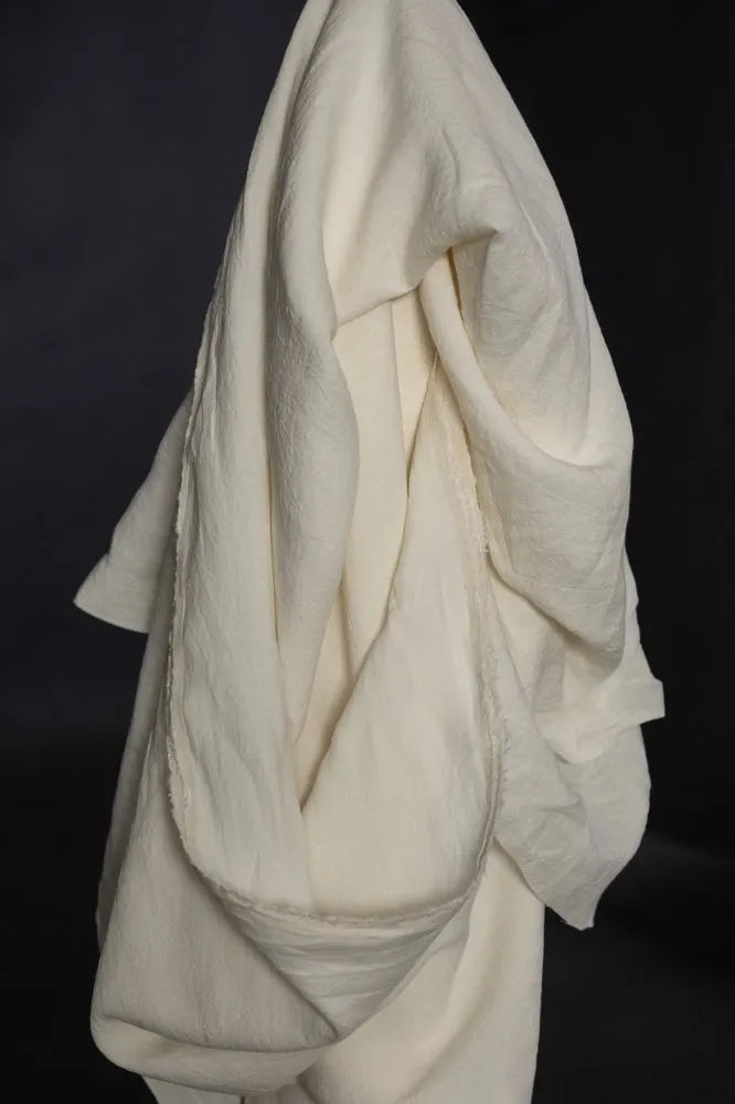 Warm White Extra Wide Laundered Linen