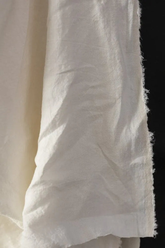 Warm White Extra Wide Laundered Linen