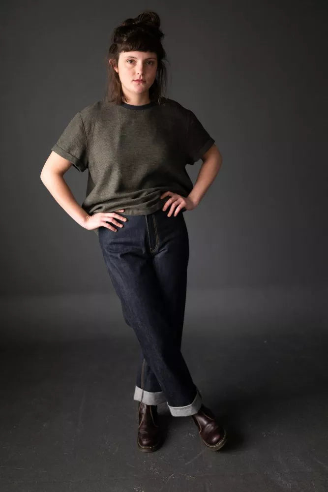 Frontier Forest Black European Laundered Linen/Cotton