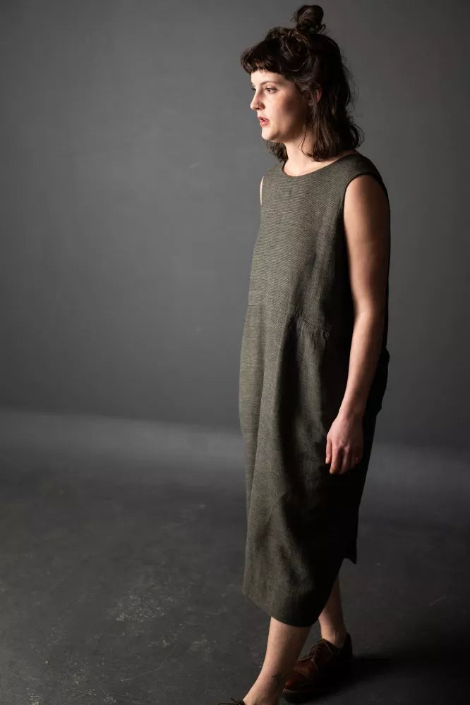 Frontier Forest Black European Laundered Linen/Cotton
