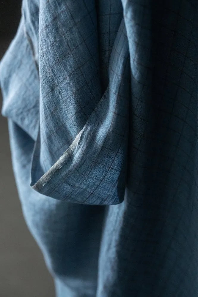 Irish Blues Linen by Merchant and Mills