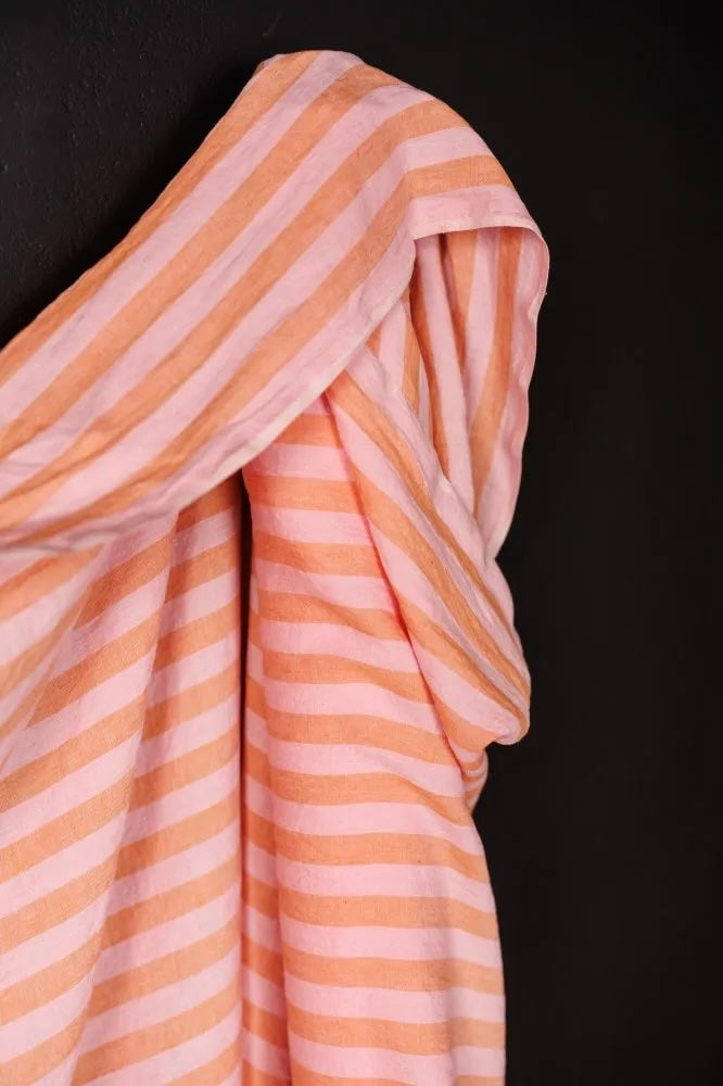 Mallow Stripe EU Linen