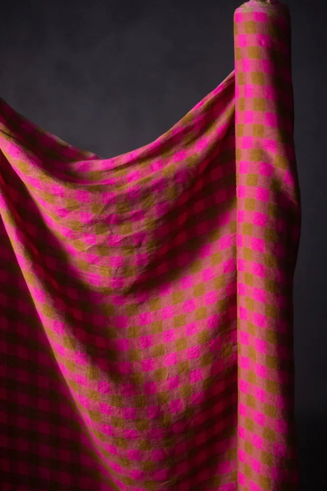 Rhubarb Toffee Linen by Merchant and Mills