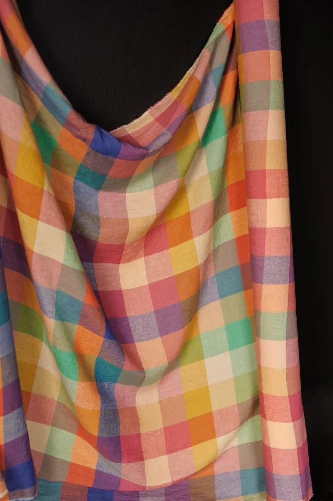 Teacup Check EU Linen