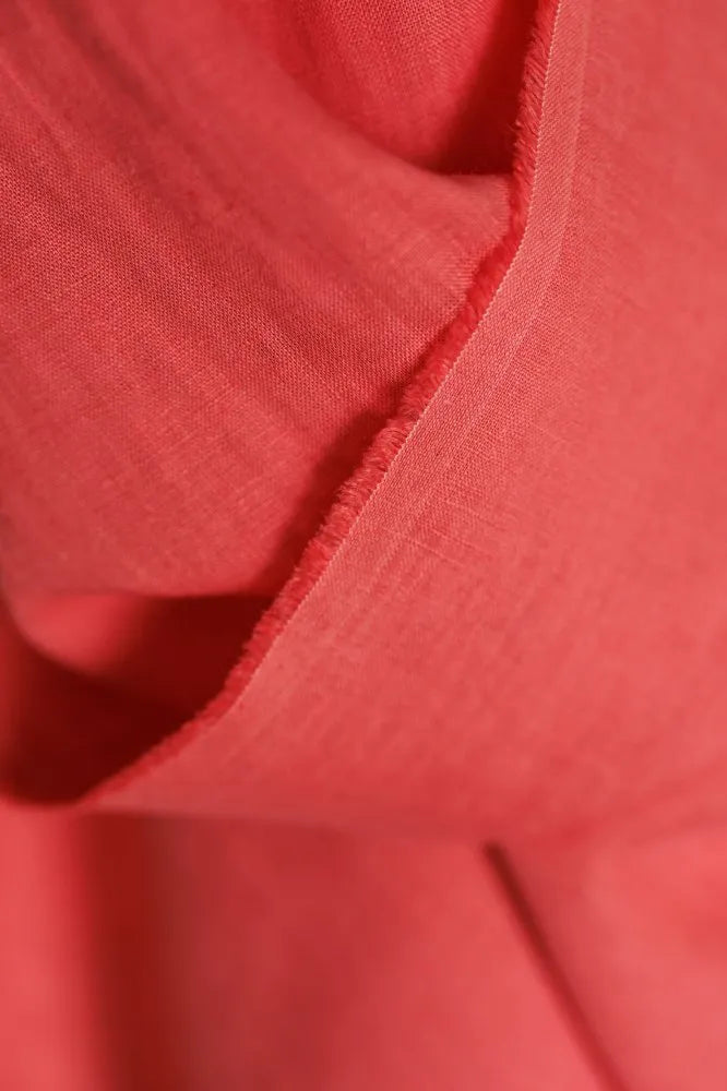 Cool Coral Linen
