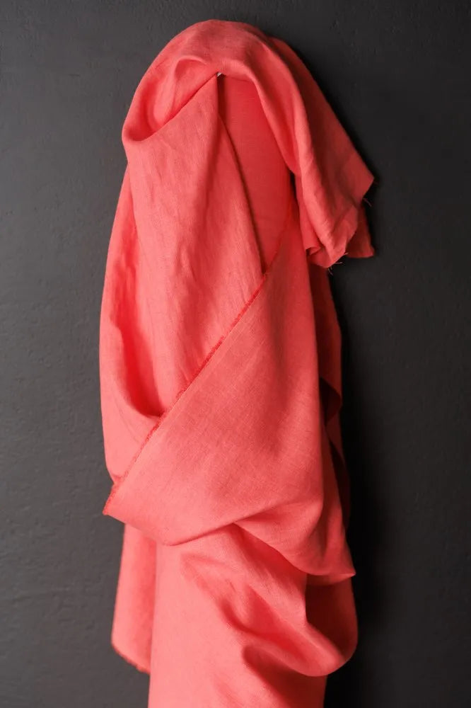 Cool Coral Linen