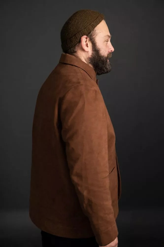 Organic Sanded Twill in Tobacco by Merchant & Mills