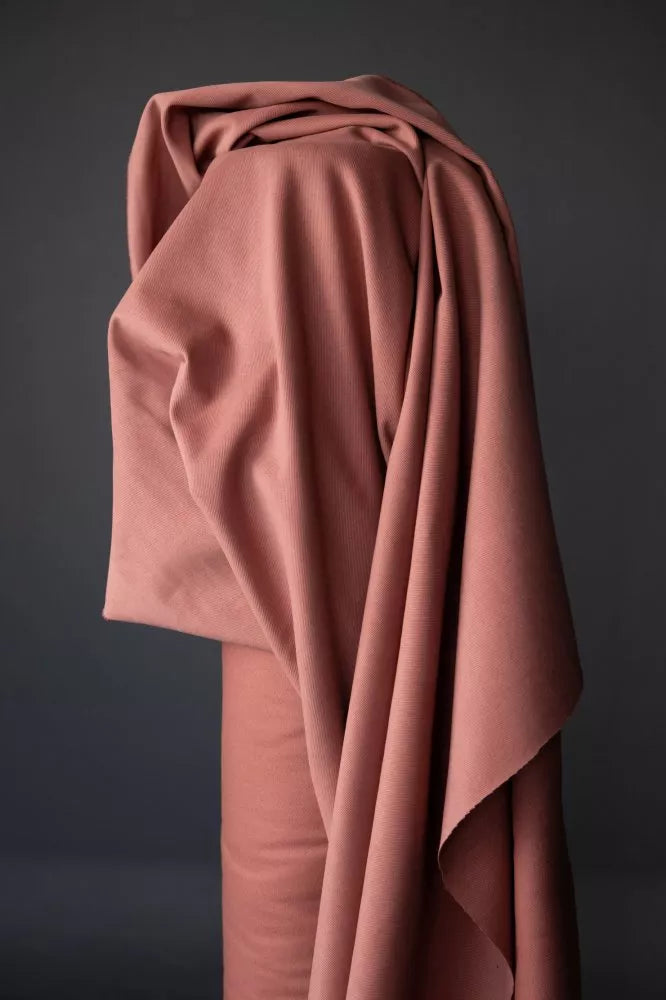 Winter Pink Organic Sanded Twill by Merchant and Mills