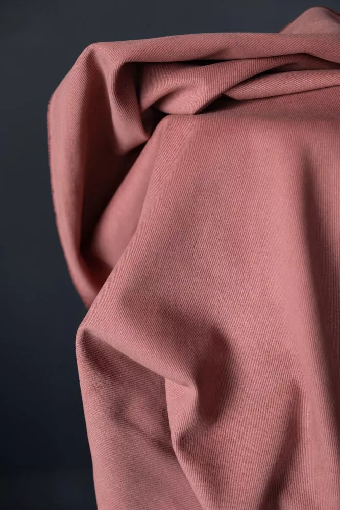 Winter Pink Organic Sanded Twill by Merchant and Mills