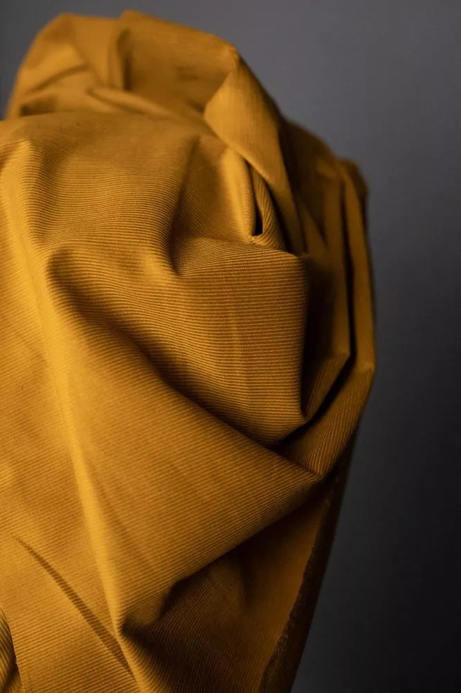 Mustard 14 Wale Cotton Corduroy