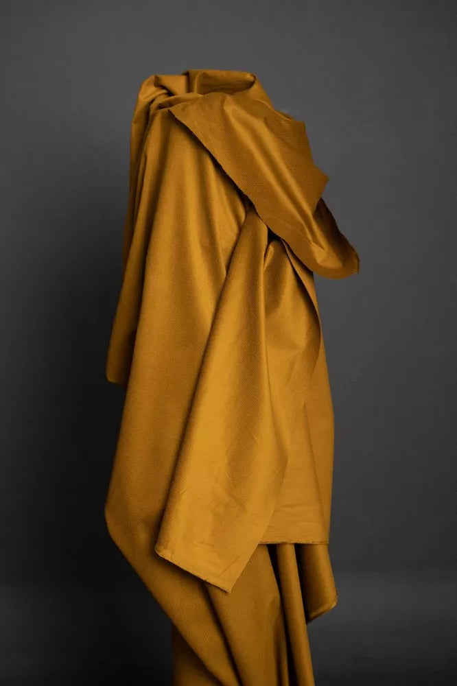 Mustard 14 Wale Cotton Corduroy