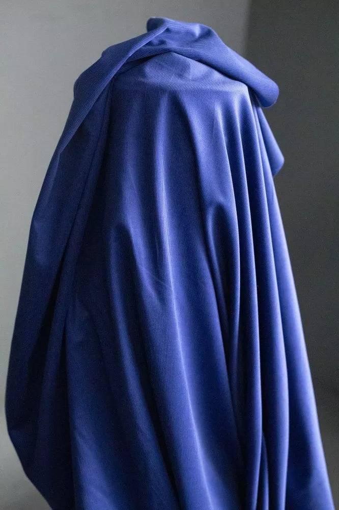 Royal Blue 14 Wale Cotton Corduroy