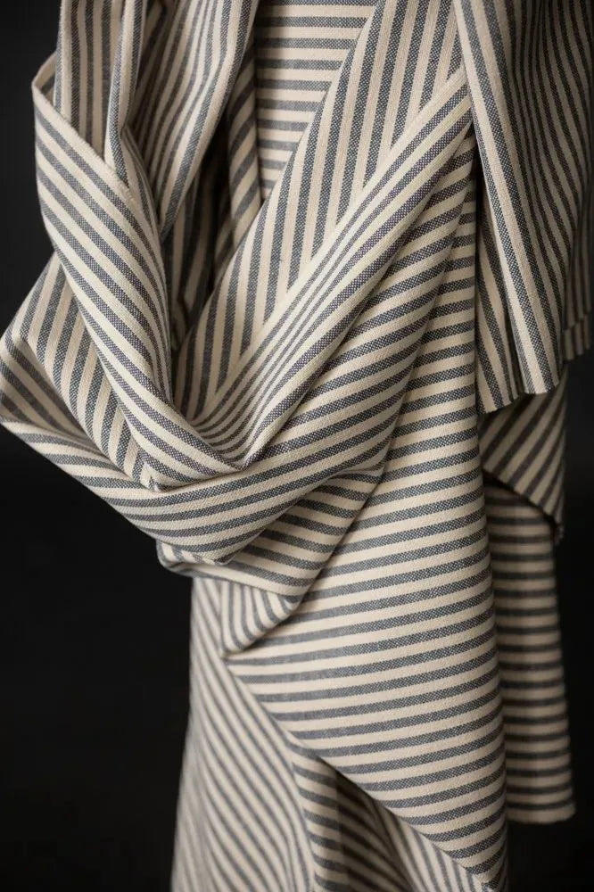 Dungeness Stripe Heavy Recycled Cotton by Merchant & Mills - COMING SOON
