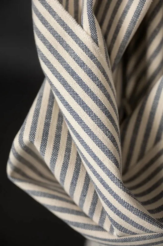 Dungeness Stripe Heavy Recycled Cotton by Merchant & Mills - COMING SOON
