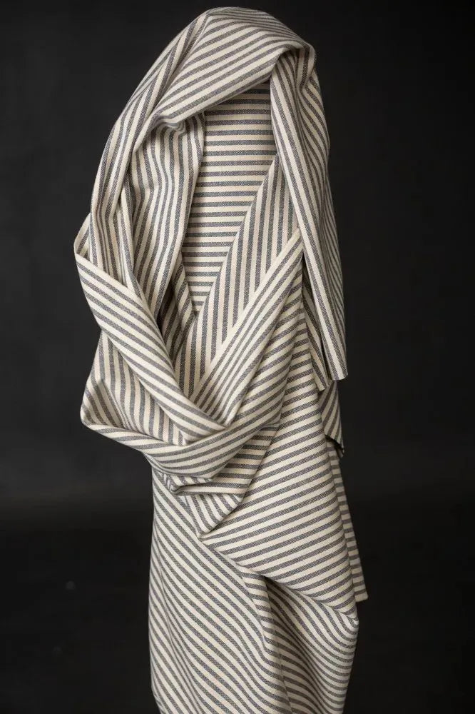 Dungeness Stripe Heavy Recycled Cotton by Merchant & Mills - COMING SOON