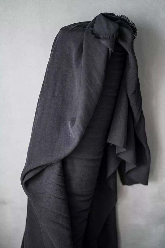 TENCEL™ Lyocell/Linen Black by Merchant & Mills
