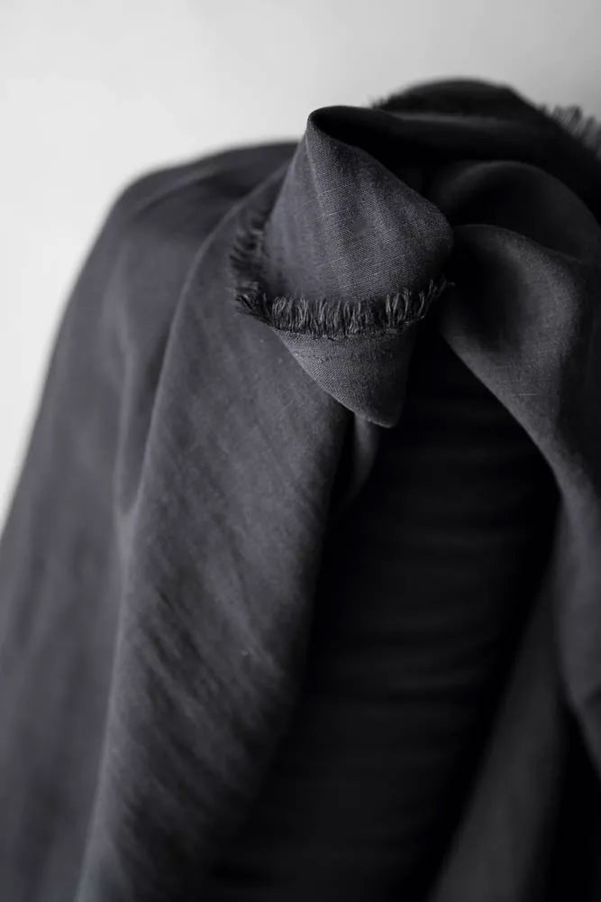 TENCEL™ Lyocell/Linen Black by Merchant & Mills