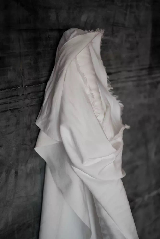 White TENCEL™ Lyocell/Linen