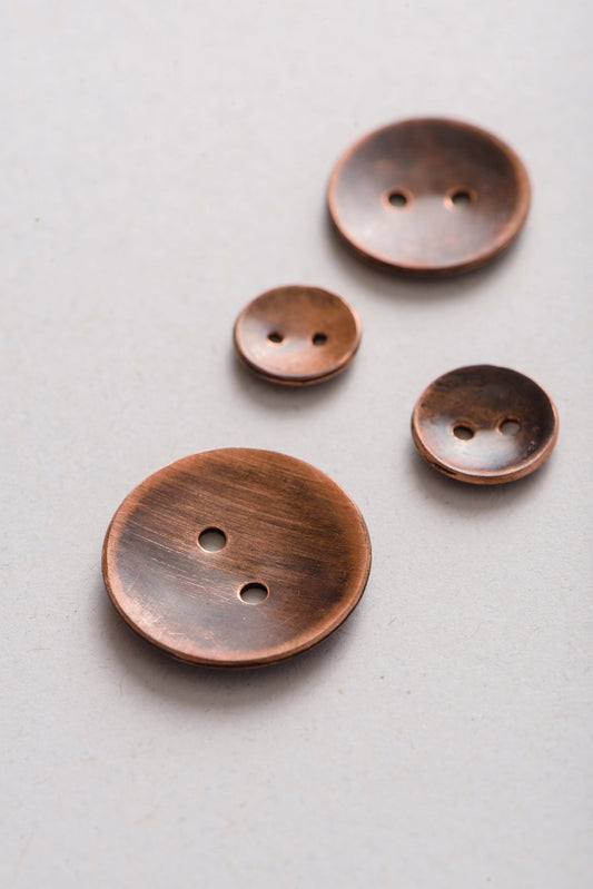 Classic Copper Buttons (3/8”) by Quince & Co