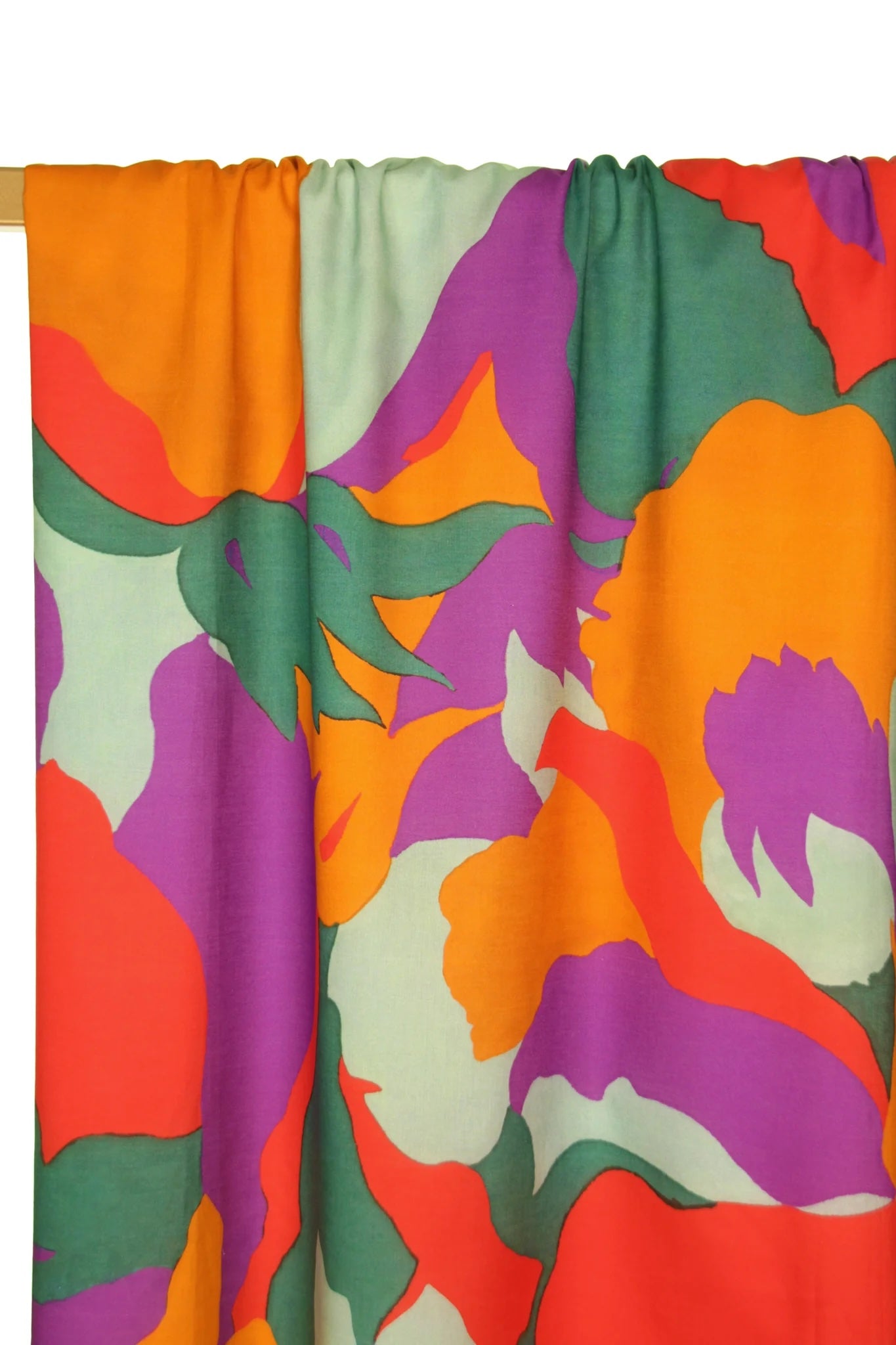 Colourful Modern Graphic Cotton by Atelier Jupe