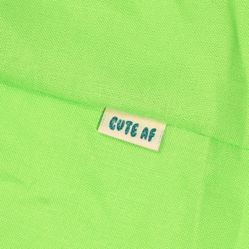 Cute AF Woven Sewing Label