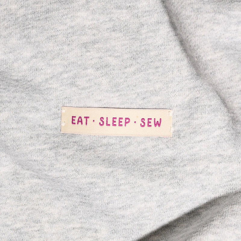 Eat Sleep Sew Woven Sewing Labels
