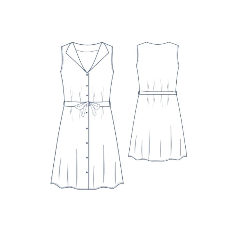 Gigi Printed Sewing Pattern by Lise Tailor (PAPER)
