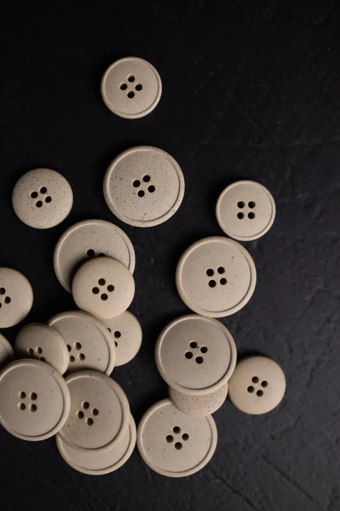 Hemp Button 15mm by Merchant & Mills
