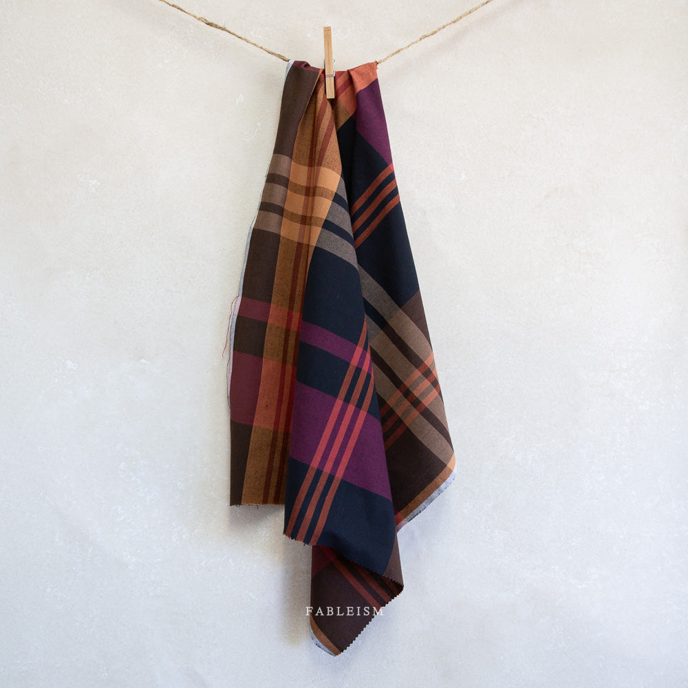 Lumiere House Dress in Mahogany