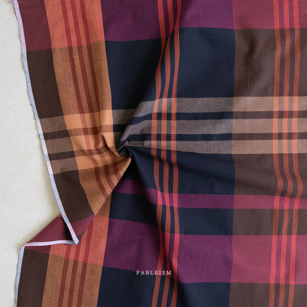 Lumiere House Dress in Mahogany