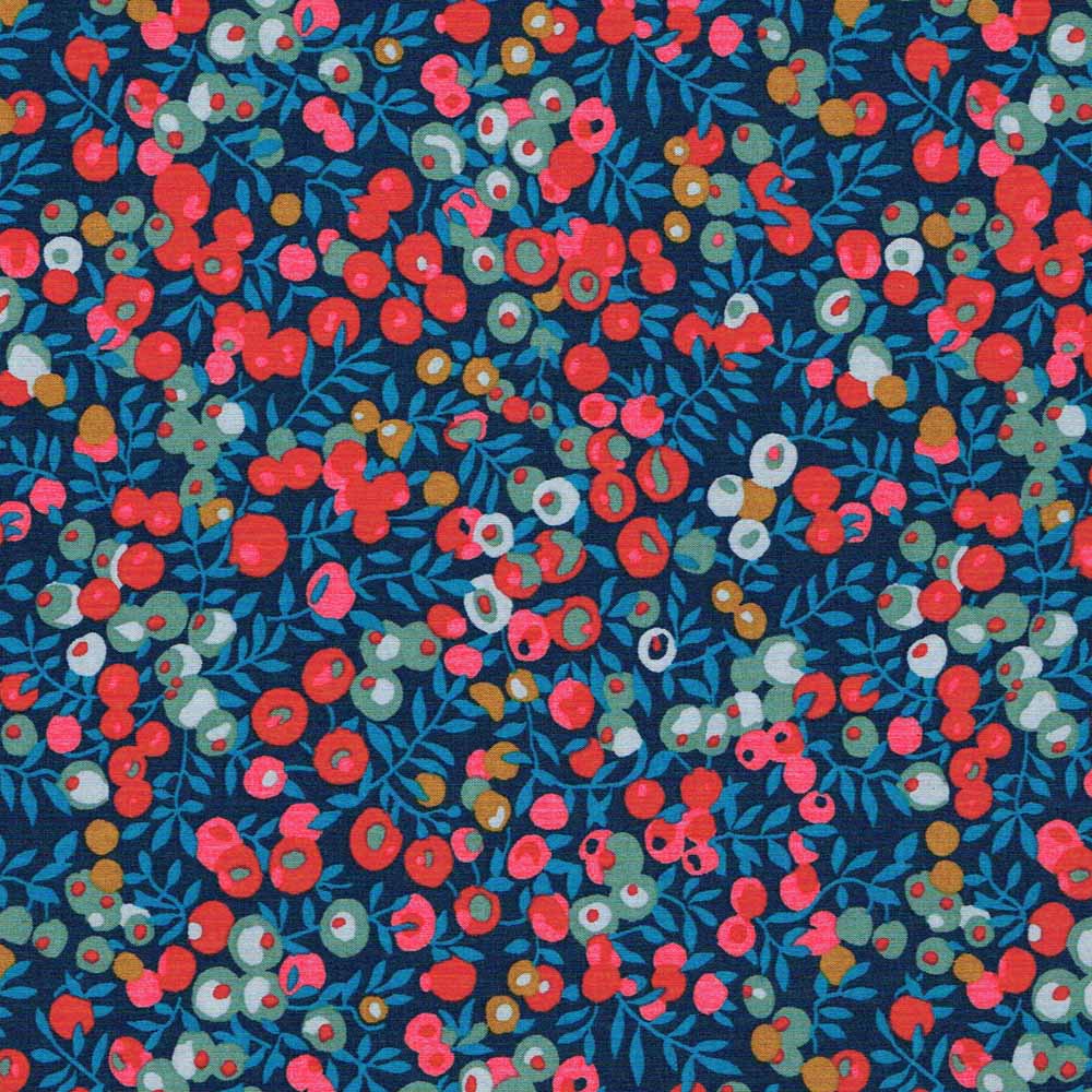 Wiltshire Q Blue Dark Tana Lawn™ Cotton