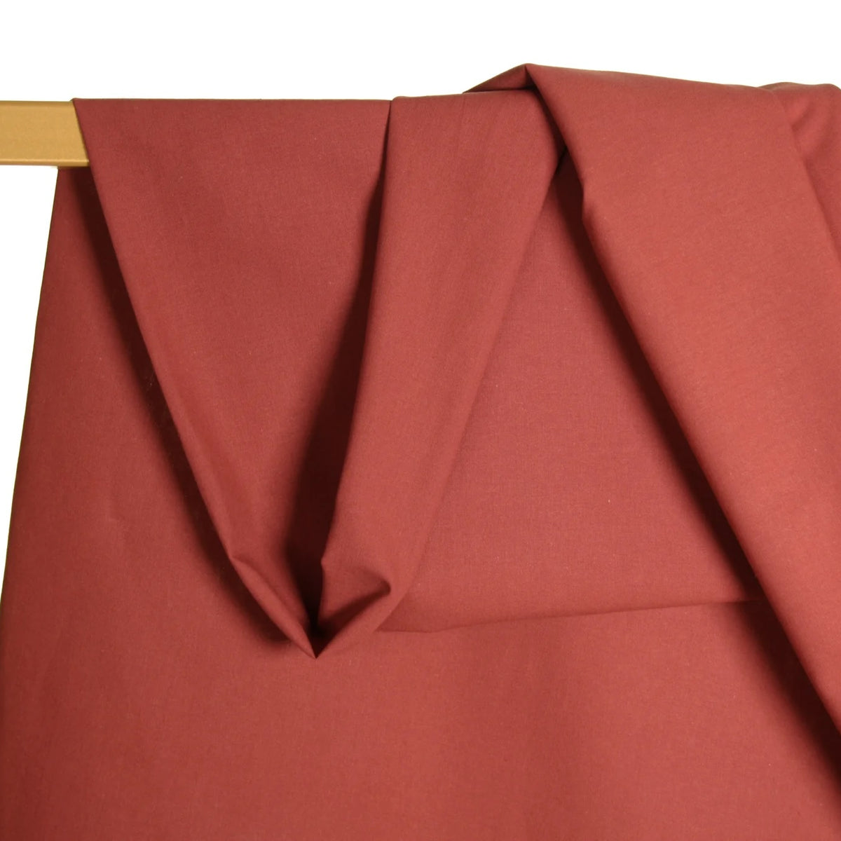 Marsala Organic Cotton Poplin by Atelier Jupe