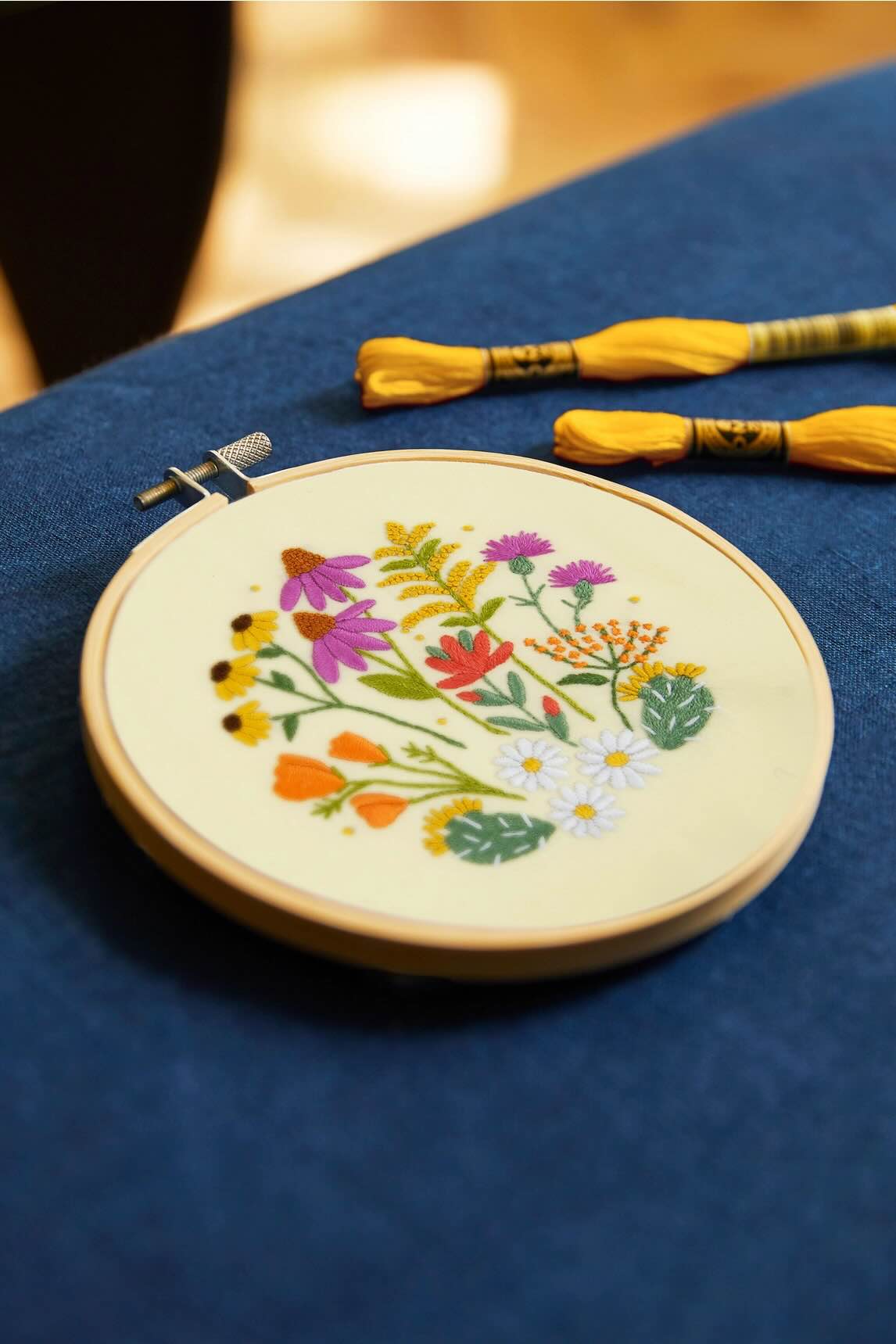 DMC Designer Embroidery Kit - Mediterranean Garden – The Maker's Print Shop