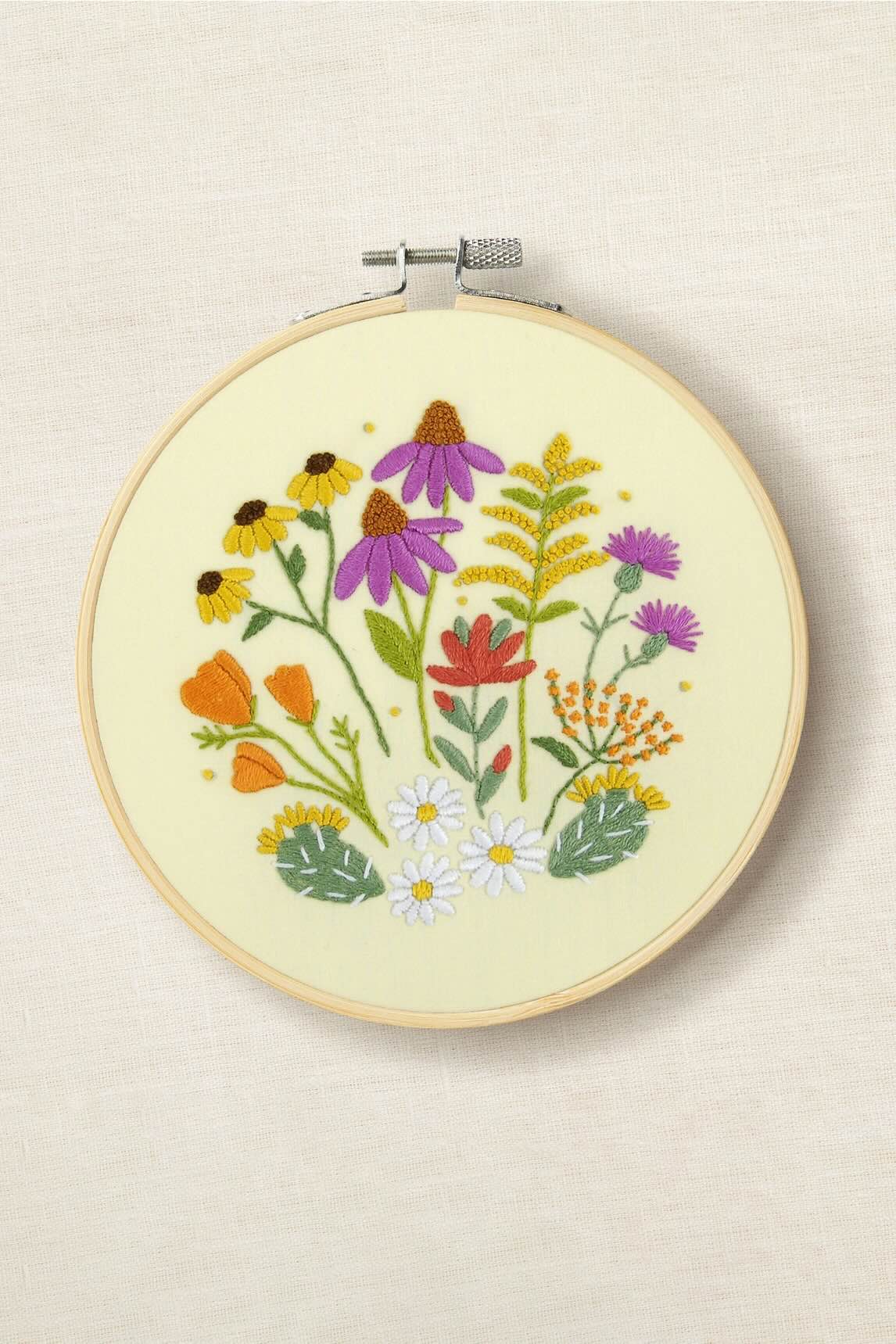 DMC Designer Embroidery Kit - Mediterranean Garden